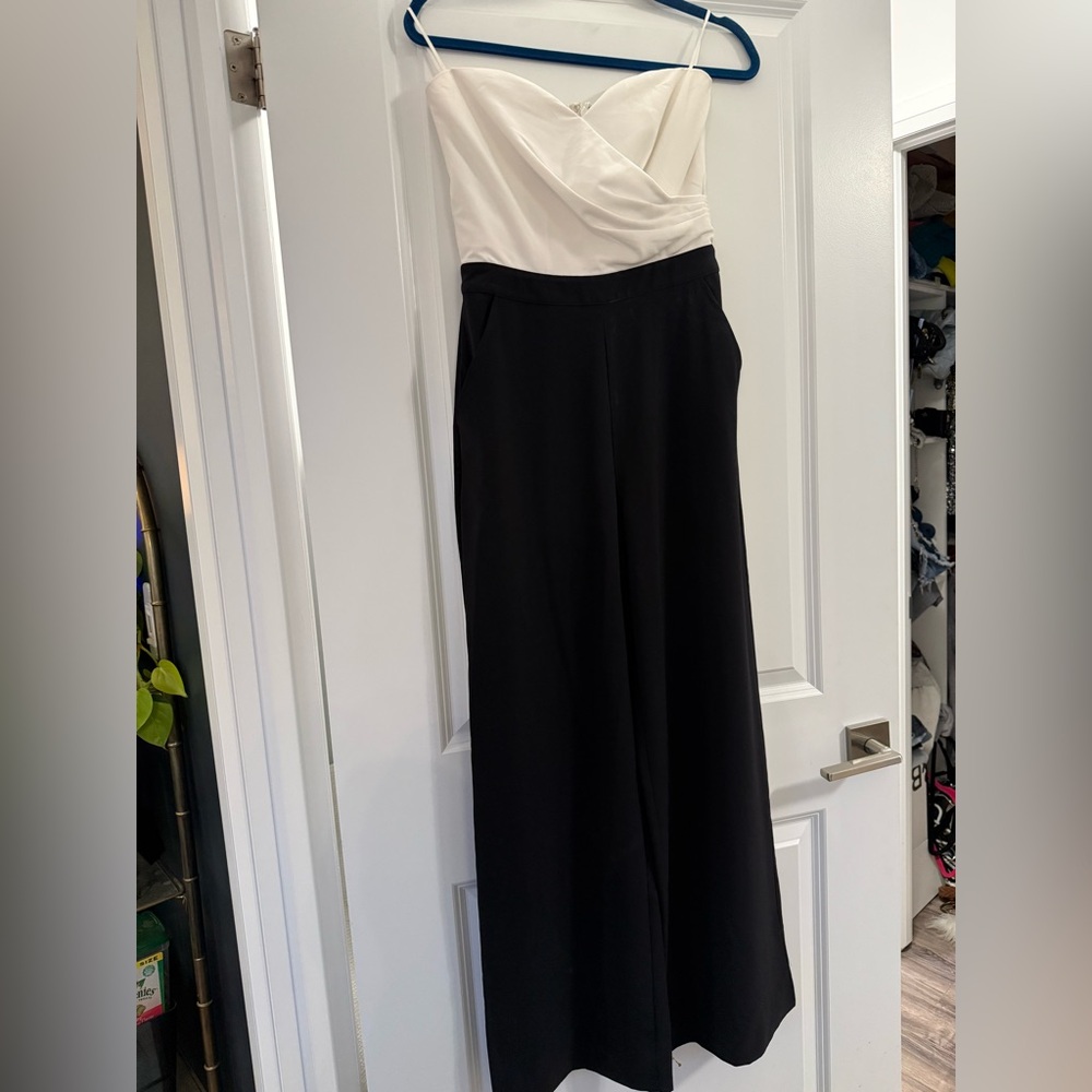 FORMAL Pantsuit By Guess - Perfect Condition Strapless - Looks Like A Dress